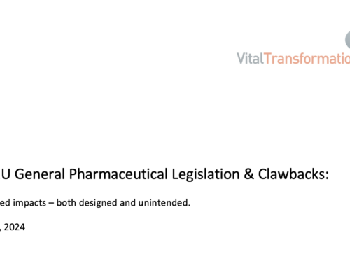The EU General Pharmaceutical Legislation & Clawbacks: Calculated impacts – both designed and unintended.